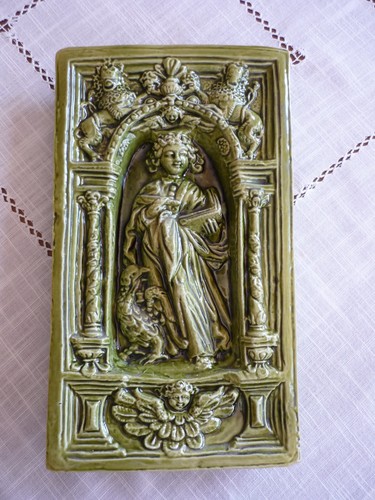Bas relief retable saint - retable, saint-jean