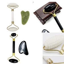 Double Heads Jade Face Roller