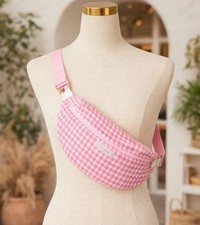 sac banane femme Rose Et Blanc