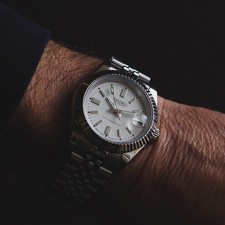 Seiko Mod automatic White Jubilee