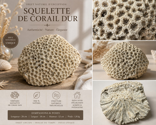 Squelette corail dur - de,