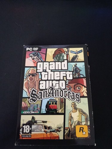 Gta san andreas dvd rom - gta,
