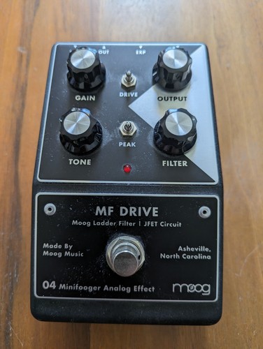 Overdrive pedal moog mf - moog,