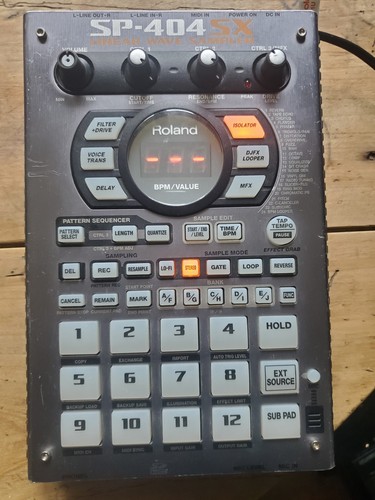 Sampler roland 404 - sampler, sp-404-sx