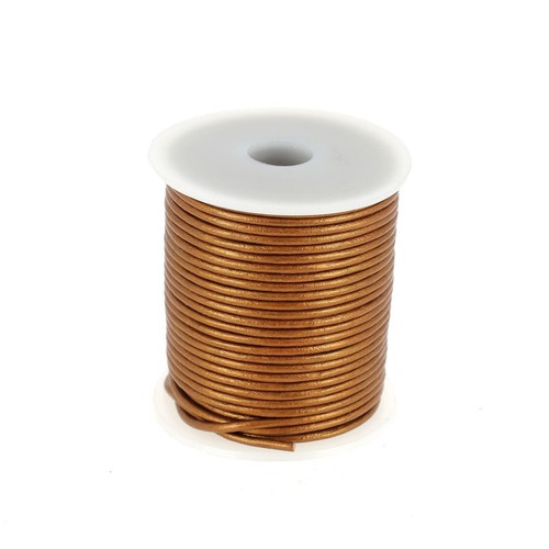 Lacet cuir rond diamètre - rond,