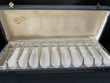 porte couteaux métal argenté