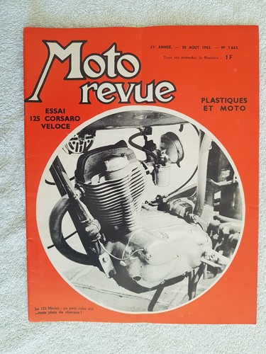 Moto revue 1653 8 1963 - moto, 10/8/1963