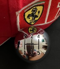 Vintage Ferrari 208 308 328 348 Dino Chrome Gear Knob.