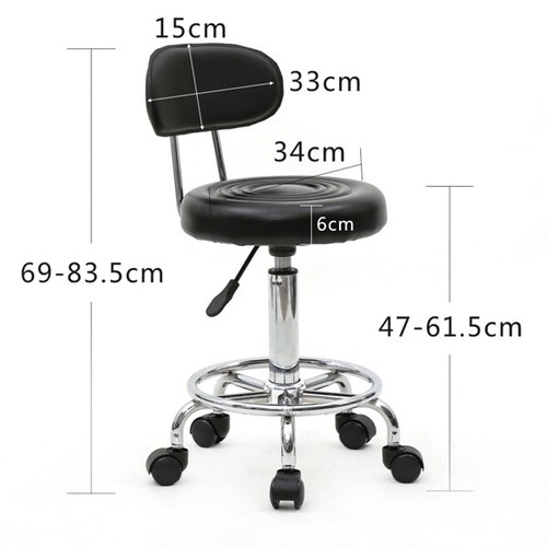 Chaise bar roulettes - bar,