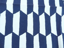 vintage cotton fabric with geometric patchwork decorations, collection or other