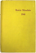 BOTTIN MONDAIN 1968 Tout Paris
