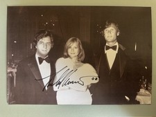 Michael Cimino Signed Photo w/ Kristofferson & Huppert – Cannes 1981