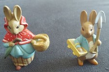 Lot 2 Figurines Lapins Beatrix