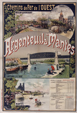 affiche  poster argenteuil