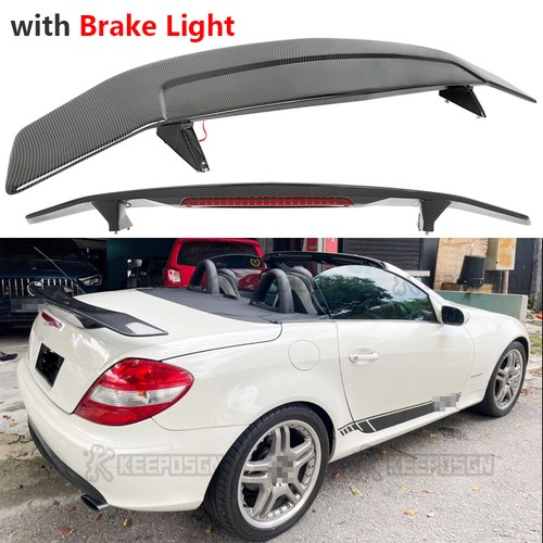 Carbon rear trunk spoiler - trunk,