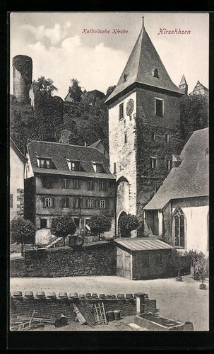 Corne cerf église - cerf,,