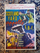 Affiche [Belge] 1956 Scotland