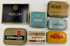 7 Boites anciennes vides Tabac