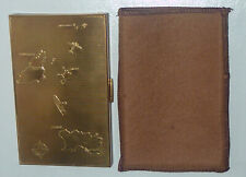rare old English Islands Jersey Guernsey Alderney Sark cigarette case
