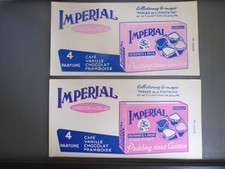 Entremet Pudding IMPERIAL advertising blotters