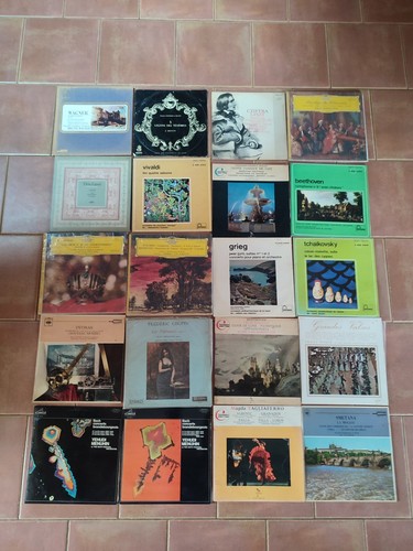 Lot albums disques vinyles - lot,