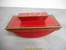 BOITE BUVARD DE BUREAU A CIGARES EN METAL CRAVEN A