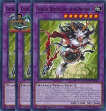 Yugioh! 3x Chevreuil, Hunting