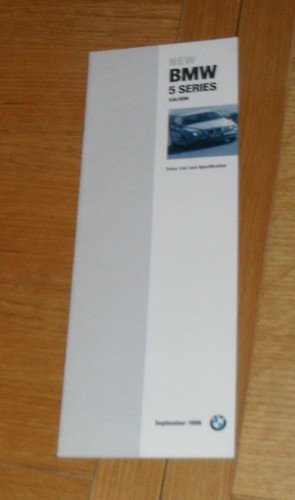 Bmw series saloon e39 price - 5,