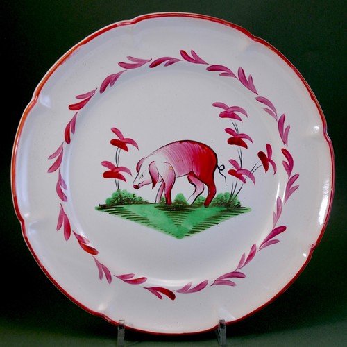 Assiette faïence est - faïence, de