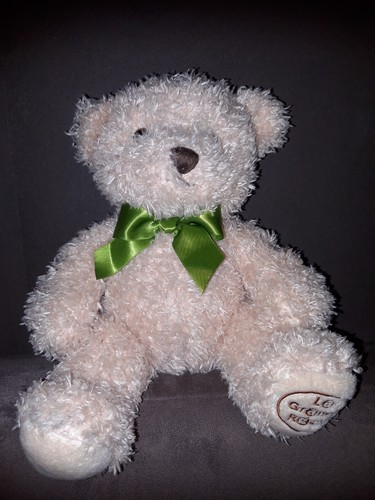 Doudou peluche ours assis - peluche,