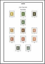 ALBUM FRANCE COMPLET A IMPRIMER DE 1849 à 2025