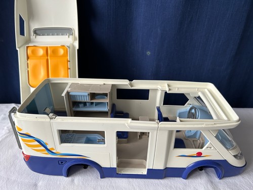 Playmobil camping car familial - playmobil, camping-car