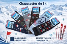 6 Paires De Chaussettes De Ski