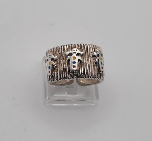 Bague amérindienne argent - bague,