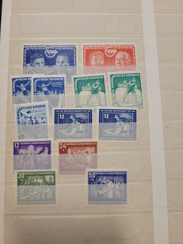 Série timbre allemand neuf - timbre,