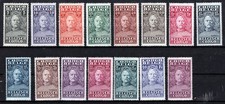 BELGIQUE CONGO BELGE 1928 SERIE COMPLETE STANLEY YT 135/149   N*/MH