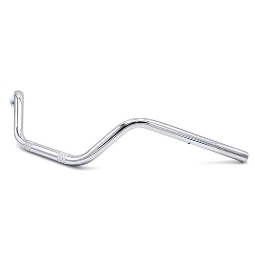 Chrome 22mm guidon - chrome, 7/8