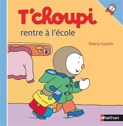 Choupi rentre l école - à, l'école