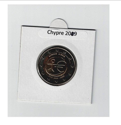 Pièce euros chypre 2009 - euros,