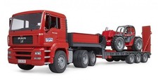 BRUDER, MAN TGA 6x4 avec porte