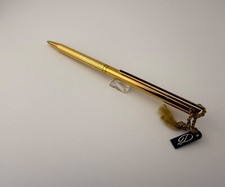 S.T. Dupont Classique Stylo Bille Vermeil Silver Gold Plated Ballpoint Pen