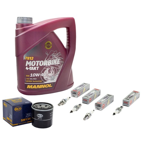 Huile kit pour kawasaki - 4l,
