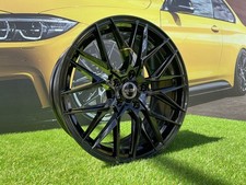 4X R19 Pouce 5x112 Haxer Noir