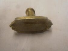 ANTIQUE BRASS WHITE METAL ROCK STYLE DOOR HANDLE 
