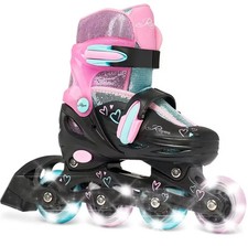 Roller en ligne Loret Glitter Enfant Mixte taille ajustable Raven