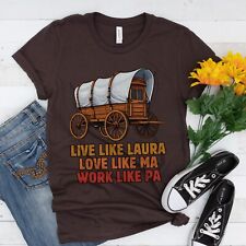 Little House on the Prairie Inspired t-shirt, Laura Ingalls Wilder shirt