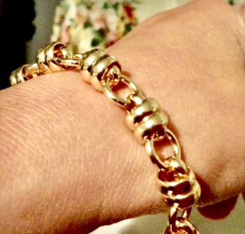 Plaqué 18k bracelet - or, 18k-bracelet