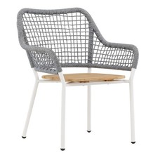Chaise de Jardin "Amora" 88cm Gris