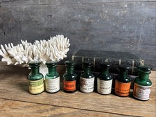 Flacons pharmacie ancien lot