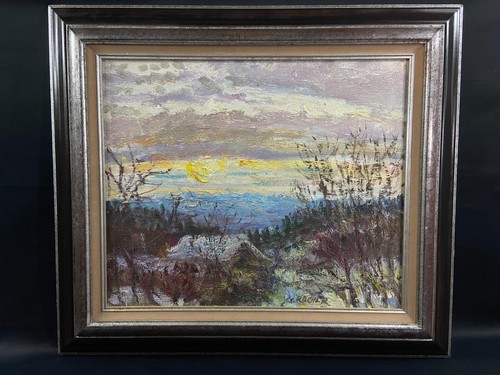 Grand tableau georges rocher - tableau,